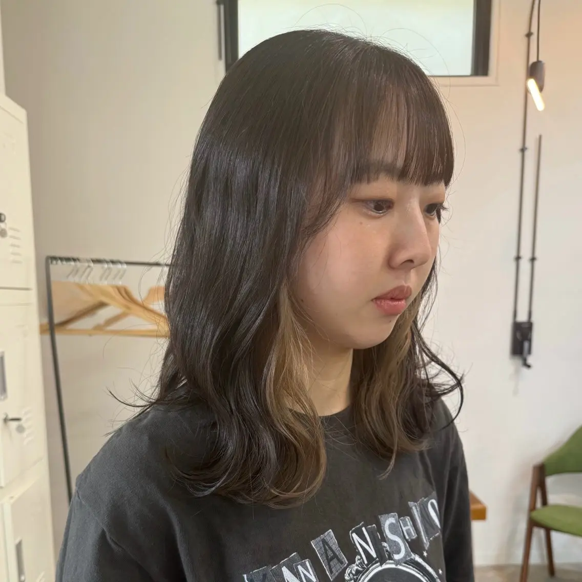🧵【本日直前割限定！】イヤリングデザインカラー＋ フローディアトリートメント ''超音波アイロン付き''🧵の写真