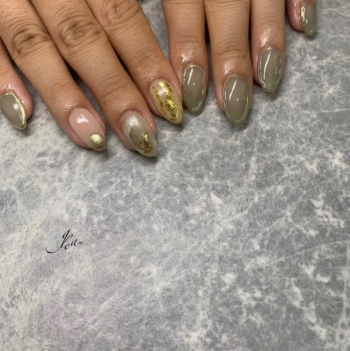 ネイル ハンドネイル gleam✴︎ sayakaのネイルデザイン