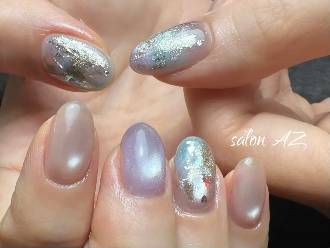 ネイル オフィスネイル ハンドネイル salon AZのネイルデザイン