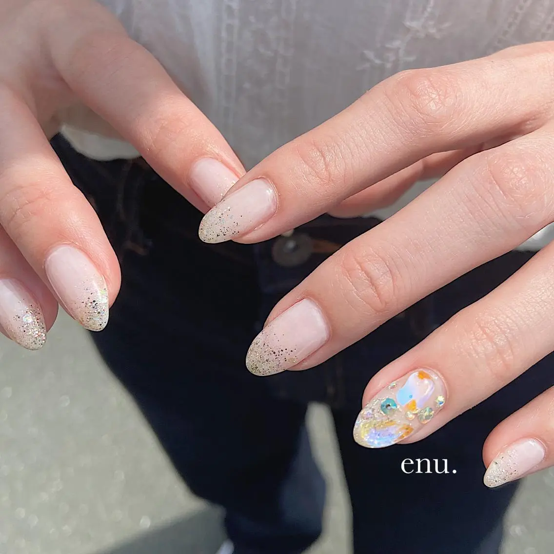 ネイル ハンドネイル enu. nanakoのネイルデザイン