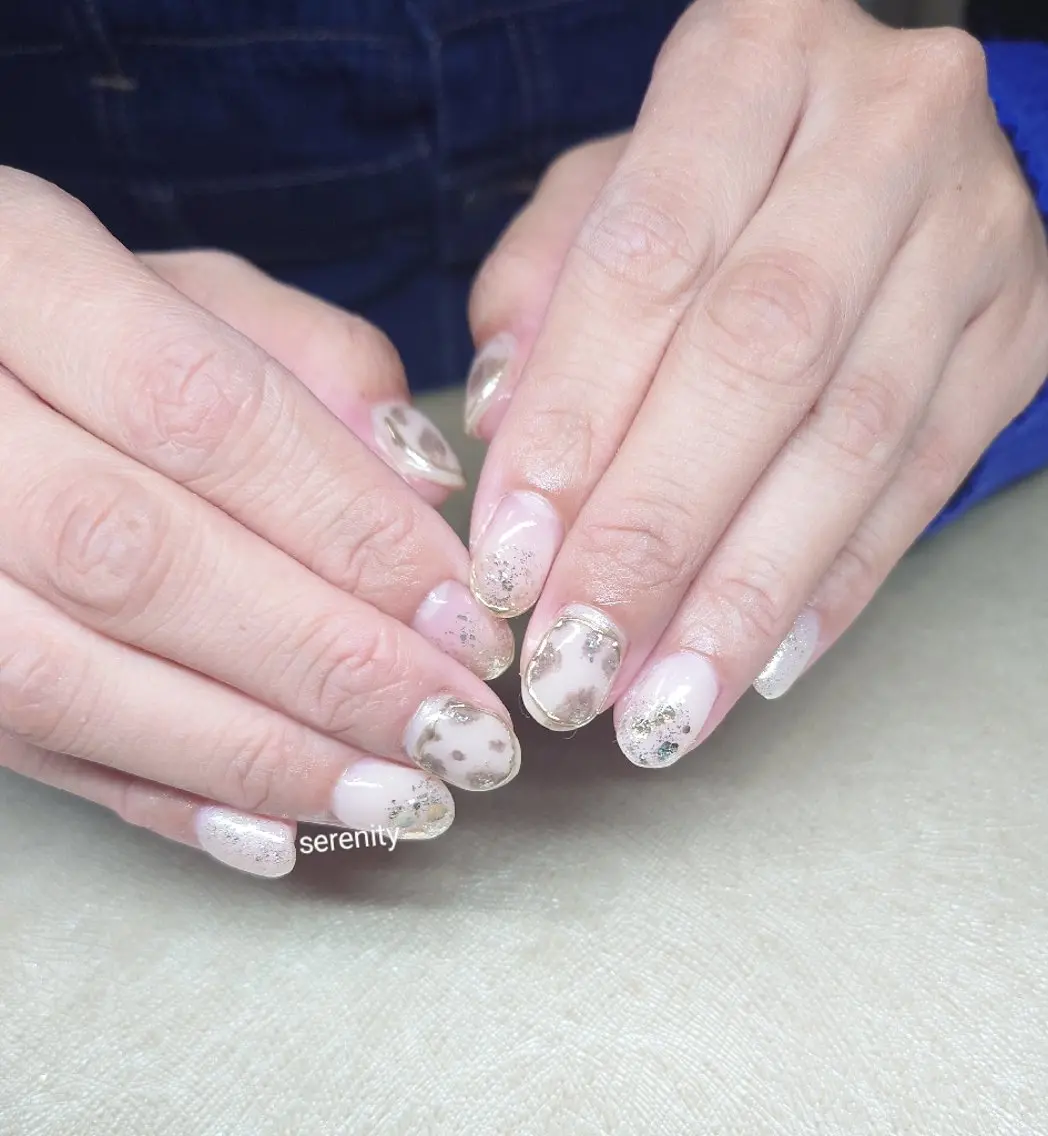 ネイル 持ち込み ハンドネイル nail  serenityのネイルデザイン