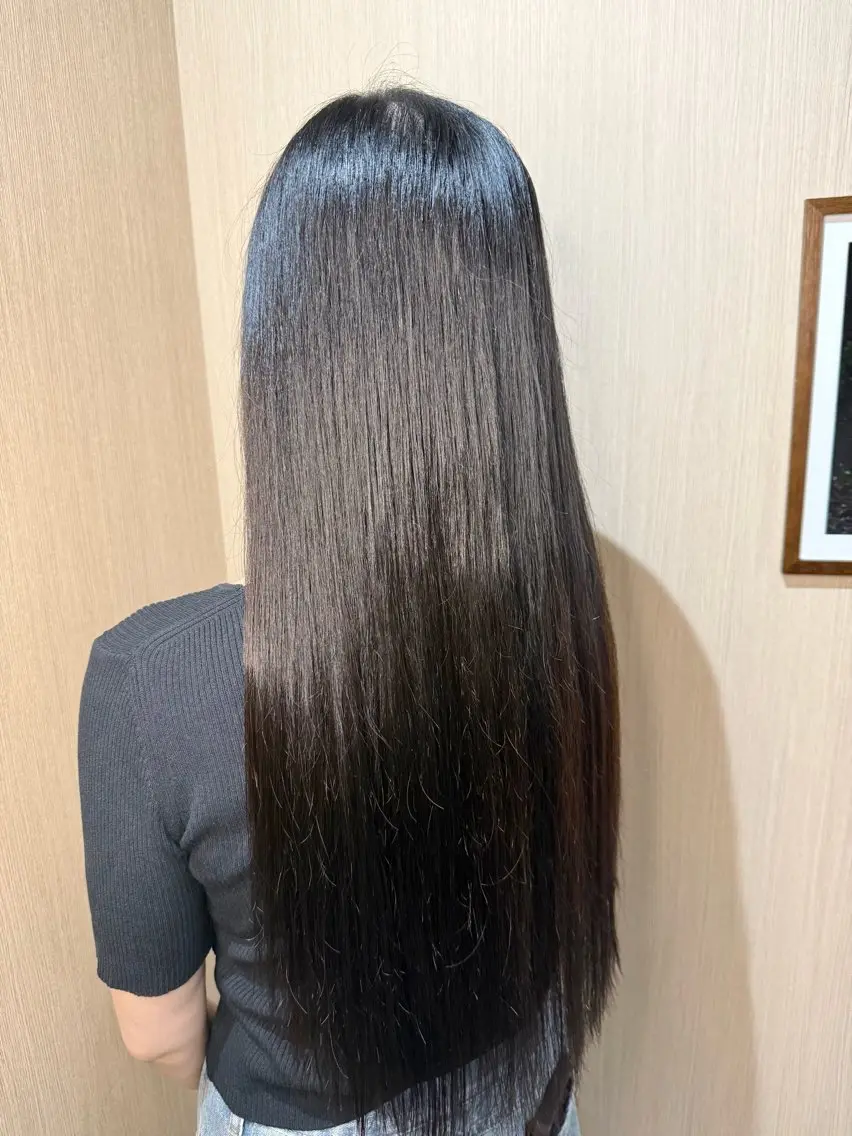 【圧倒的、天使の輪】至高の艶髪縮毛矯正×プレミアムバイカルテトリートメント 👑の写真