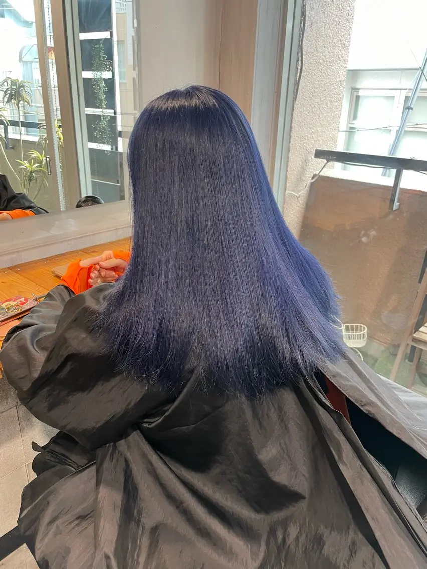ロング カラー ブリーチ ダブルカラー 髪質改善 カット トリートメント ヘッドスパ ヘアセット ️💕淡いハイトーン 💕︎︎ひかるのヘアスタイル