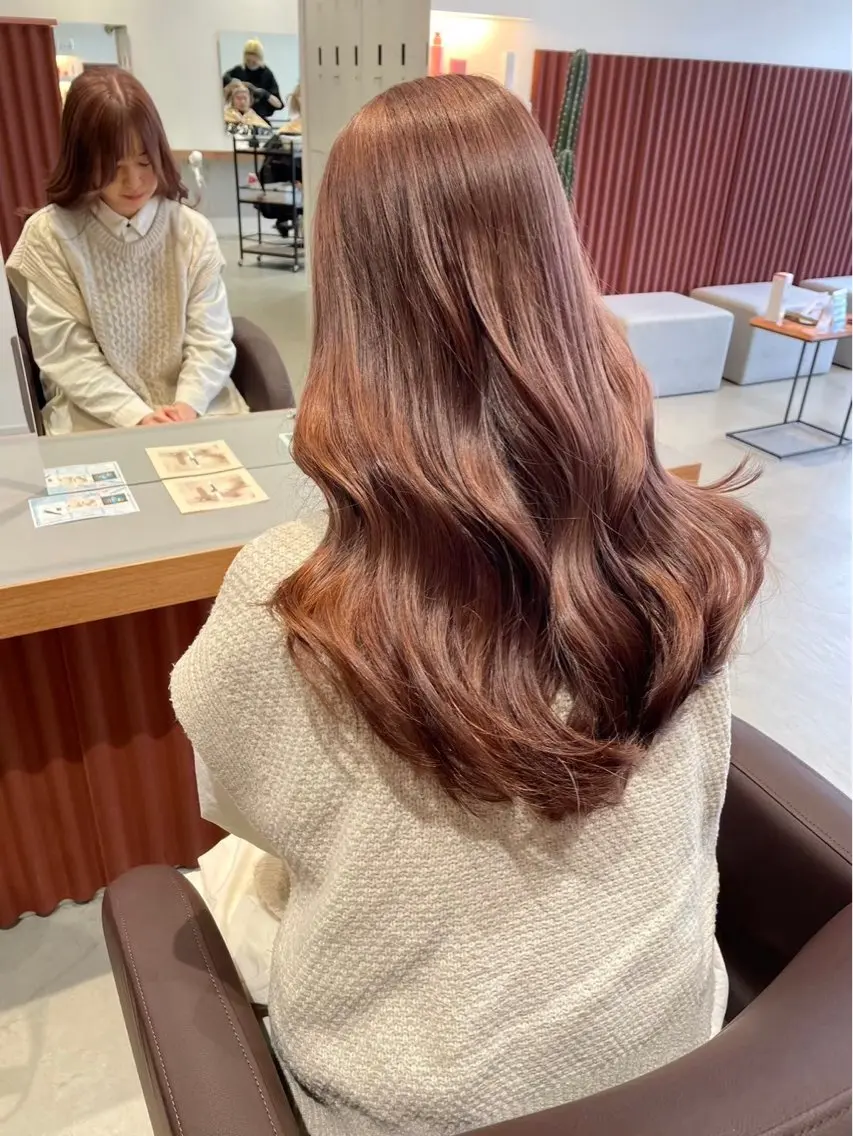 カラー ココナ/ 透明感カラー🪽のヘアスタイル