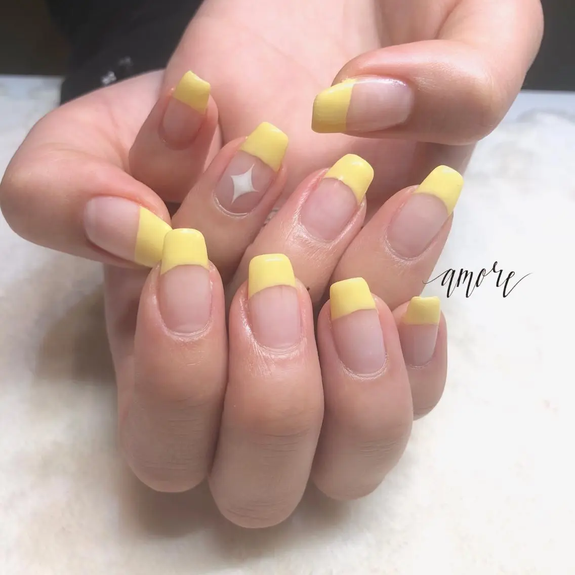 ネイル フレンチネイル ジェルネイル ニュアンスネイル 春ネイル You kyehwaのネイルデザイン