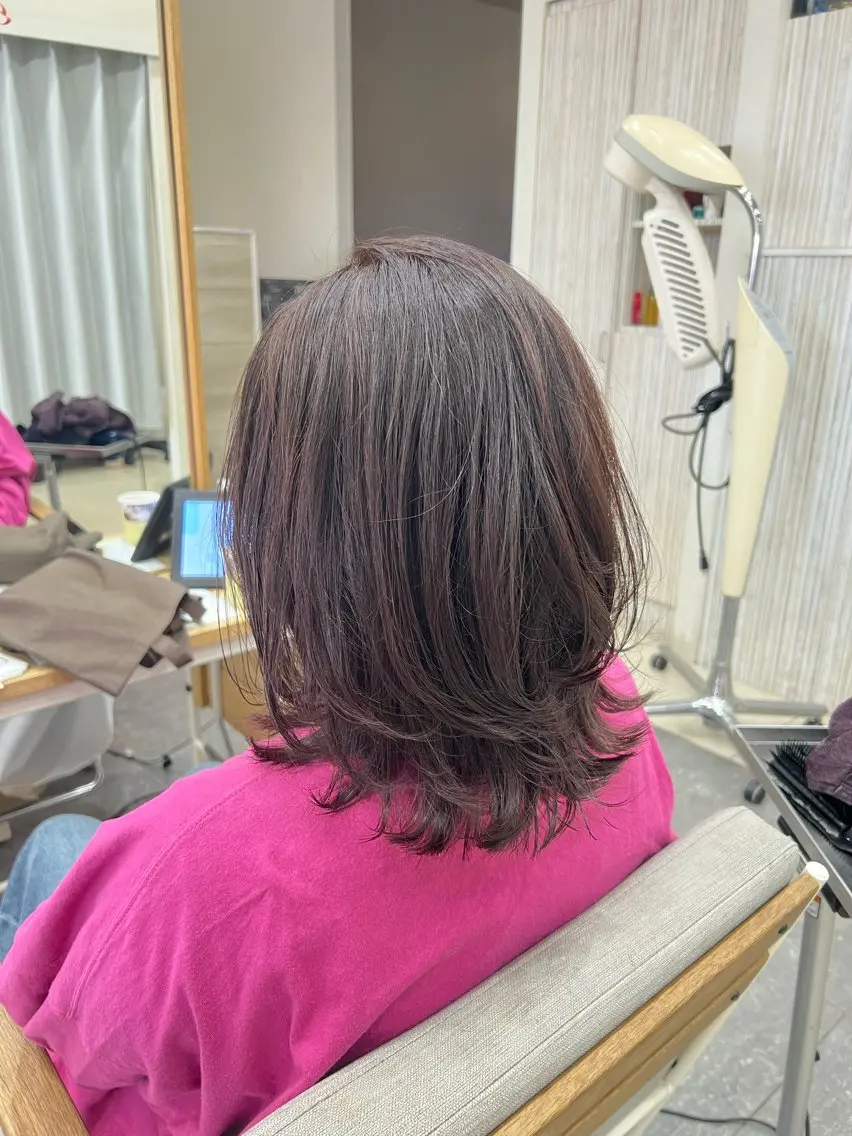 ショート カラー カット ヘアカラー 太白区/白髪ぼかし ハイライト/千葉達人のヘアスタイル