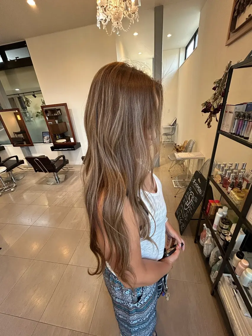 ♡Wカラー♡＋カット💇‍♂️  当店のお客様の4割がダブルカラーを希望する方が多いです😊の写真