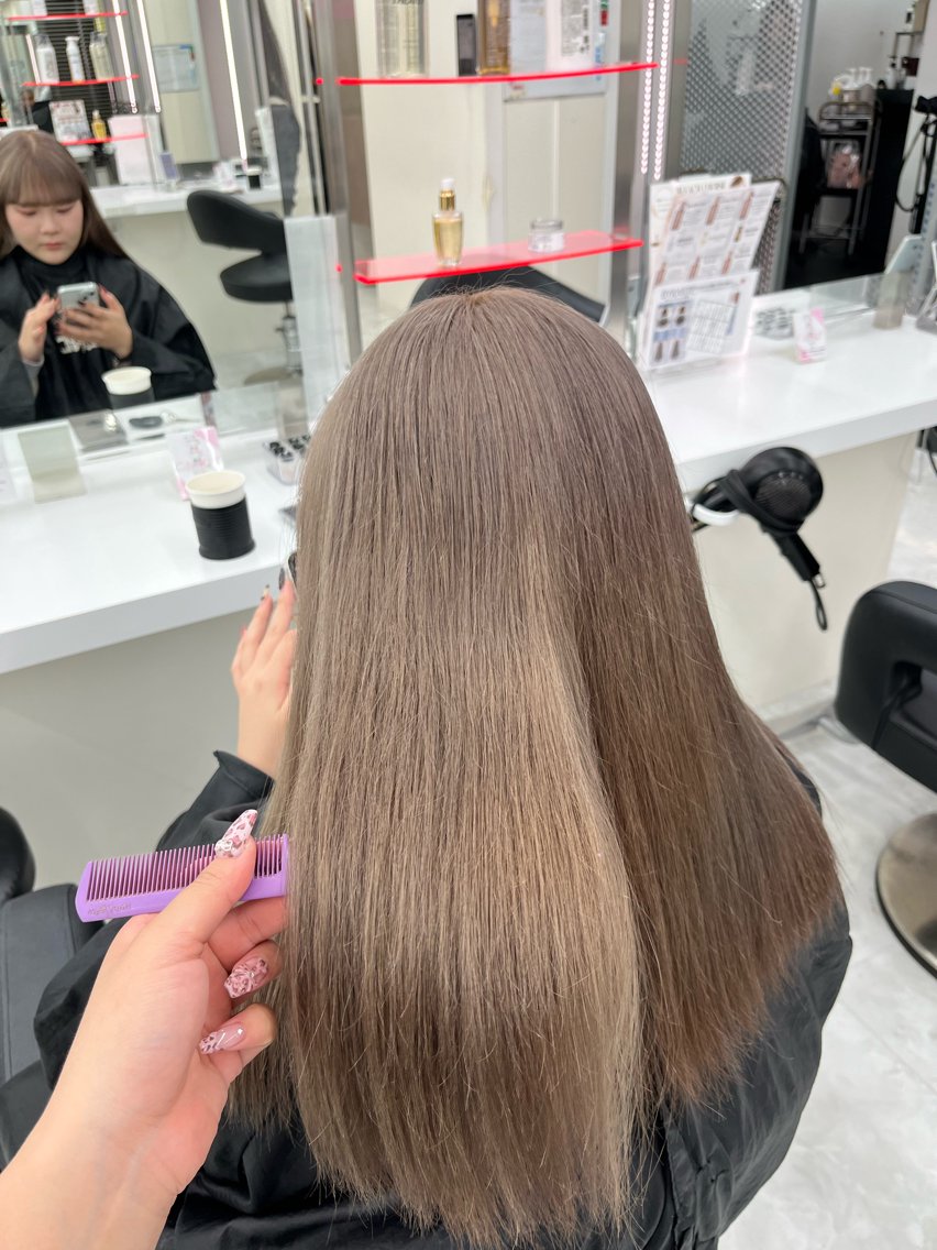 カラー ヘアカラー トリートメント ヘッドスパ ヘアセット 🤎レイヤー/ダブル カラー/FUKA🤎のヘアスタイル