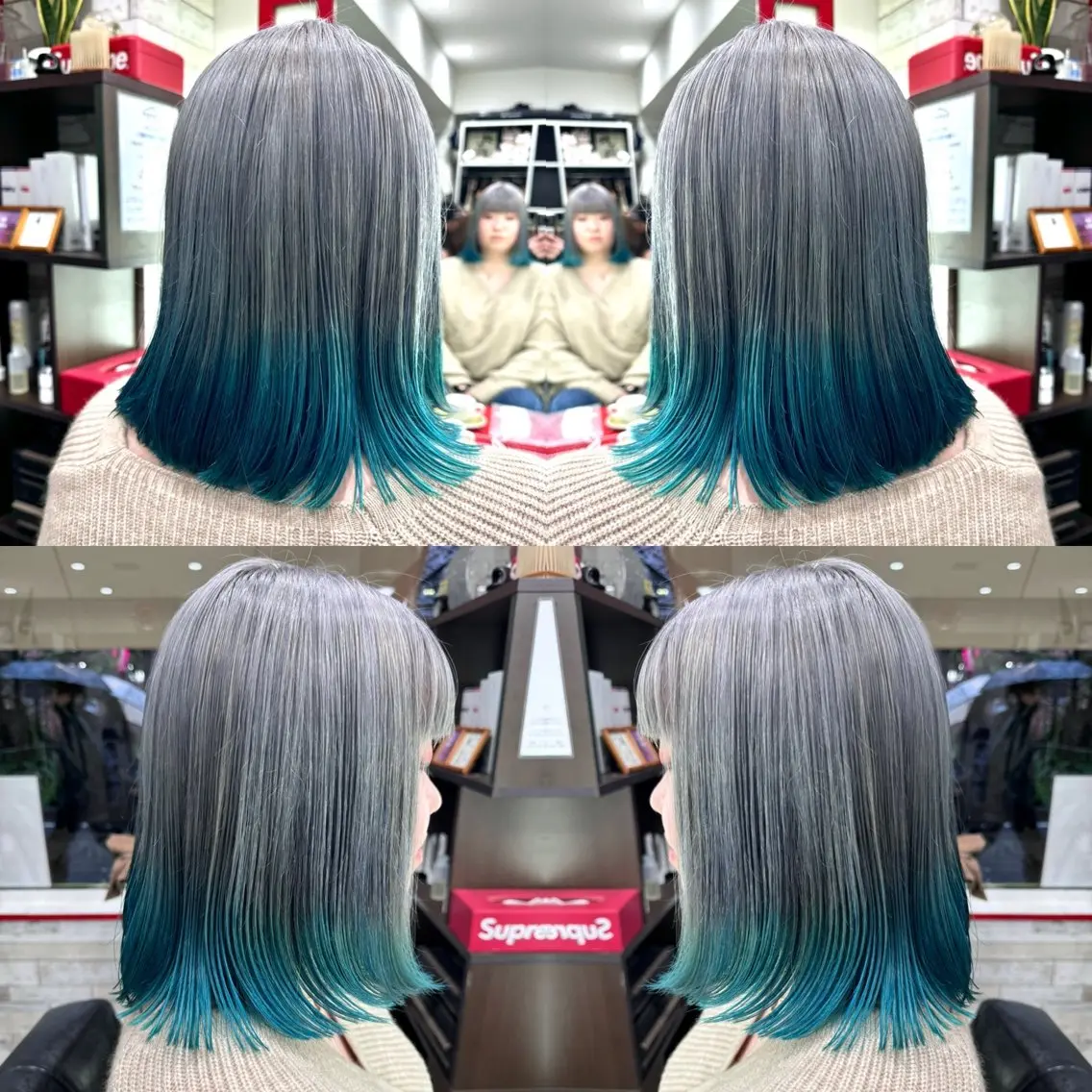 ミディアム カラー ヘアカラー トリートメント ✨️眉毛、派手髪、 ハイトーンShinの眉毛・アイブロウイメージ