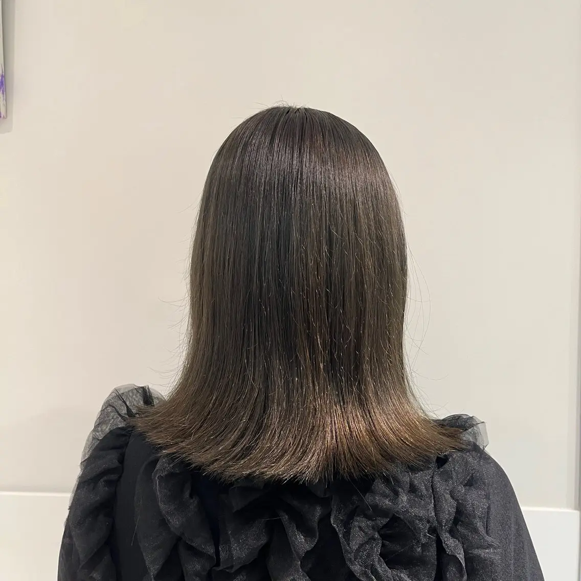 セミロング カット ヘアカラー BASSA立川🌱 Bitouのヘアスタイル