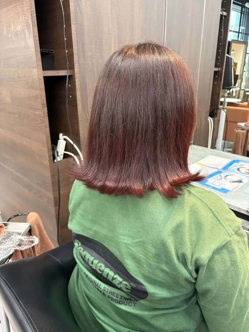 ショート カラー 鳥ちゃん🐥/中性系 /西中島/新大阪のヘアスタイル