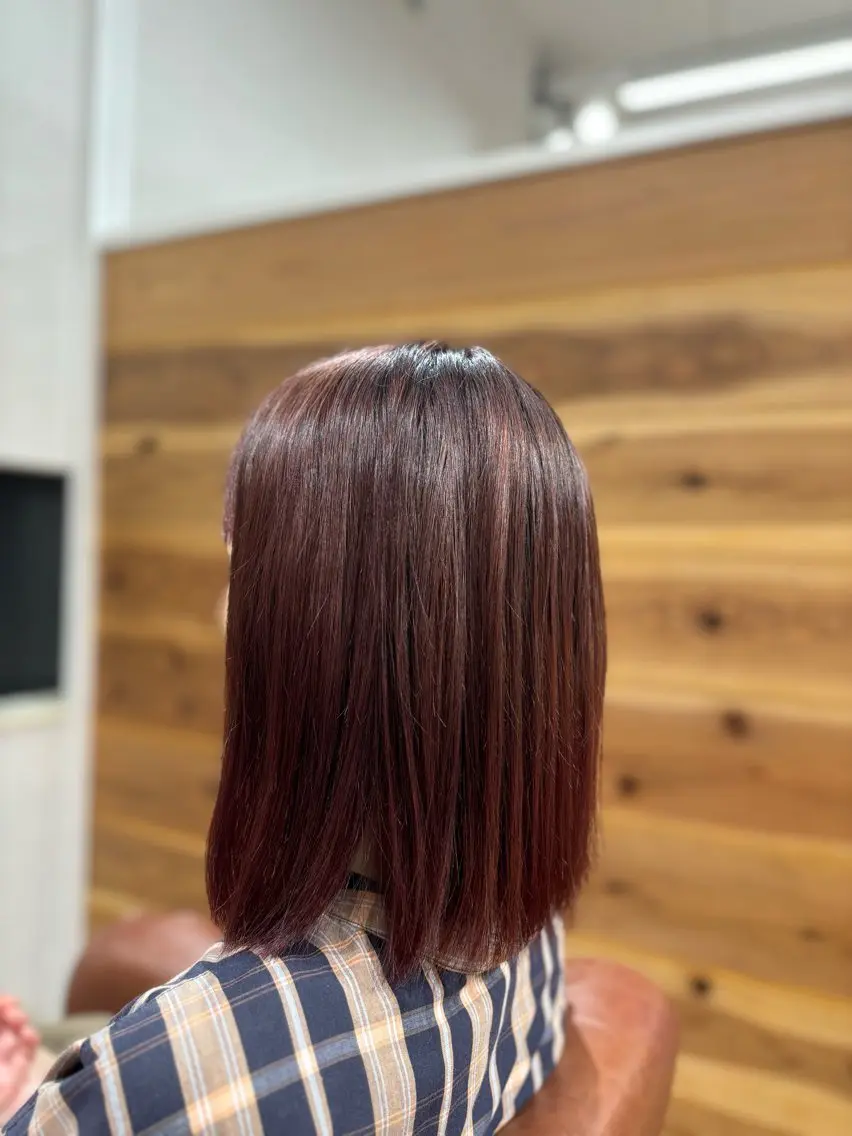 カラー ピンクカラー Circus 石原愛里のヘアスタイル