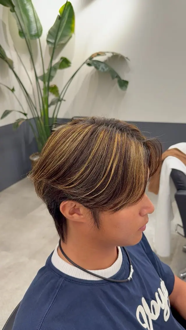 カラー メンズ ヘアカラー junpei /心斎橋 /カラーのヘアスタイル