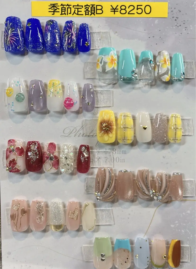 ネイル アートネイル ハンドネイル salon akua nail&リラクのマツエク・マツパデザイン