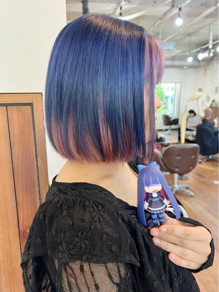 ミディアム カラー ❤️Mimi/non ワンカラー❤️のヘアスタイル