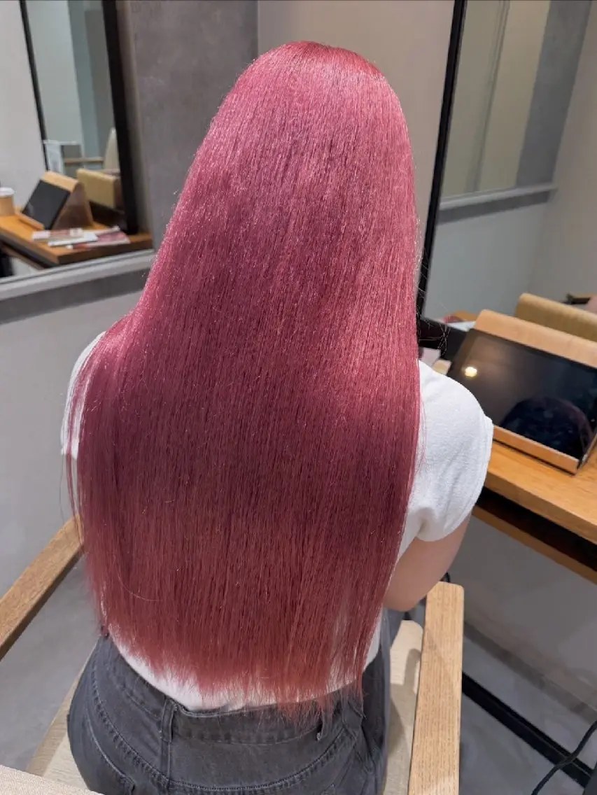 ❤️【 𝙢𝙞𝙣𝙞𝙢𝙤 限定】ケアブリーチ ➕️ カラー　☁️꙳.の写真