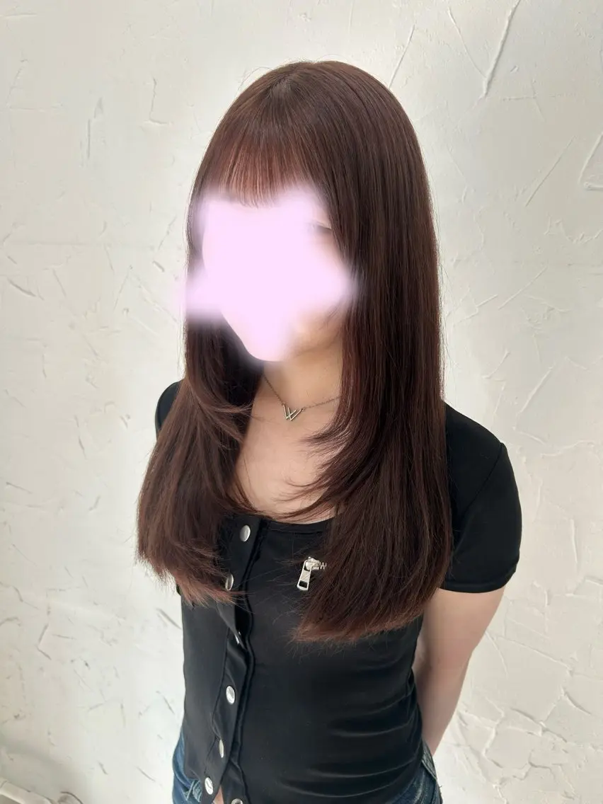ロング カット ヘアカラー トリートメント MIHIRO🍀 ヘアメイク/レイヤーのヘアスタイル