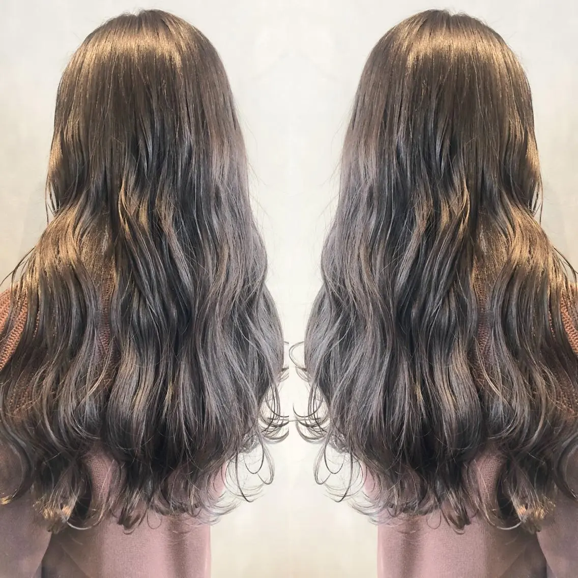 ロング 長谷川 沙紀のヘアスタイル