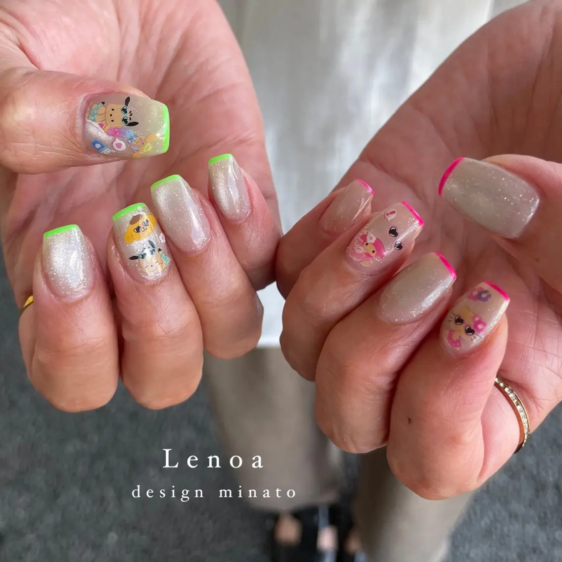 ネイル ハンドネイル Lenoa minatoのネイルデザイン
