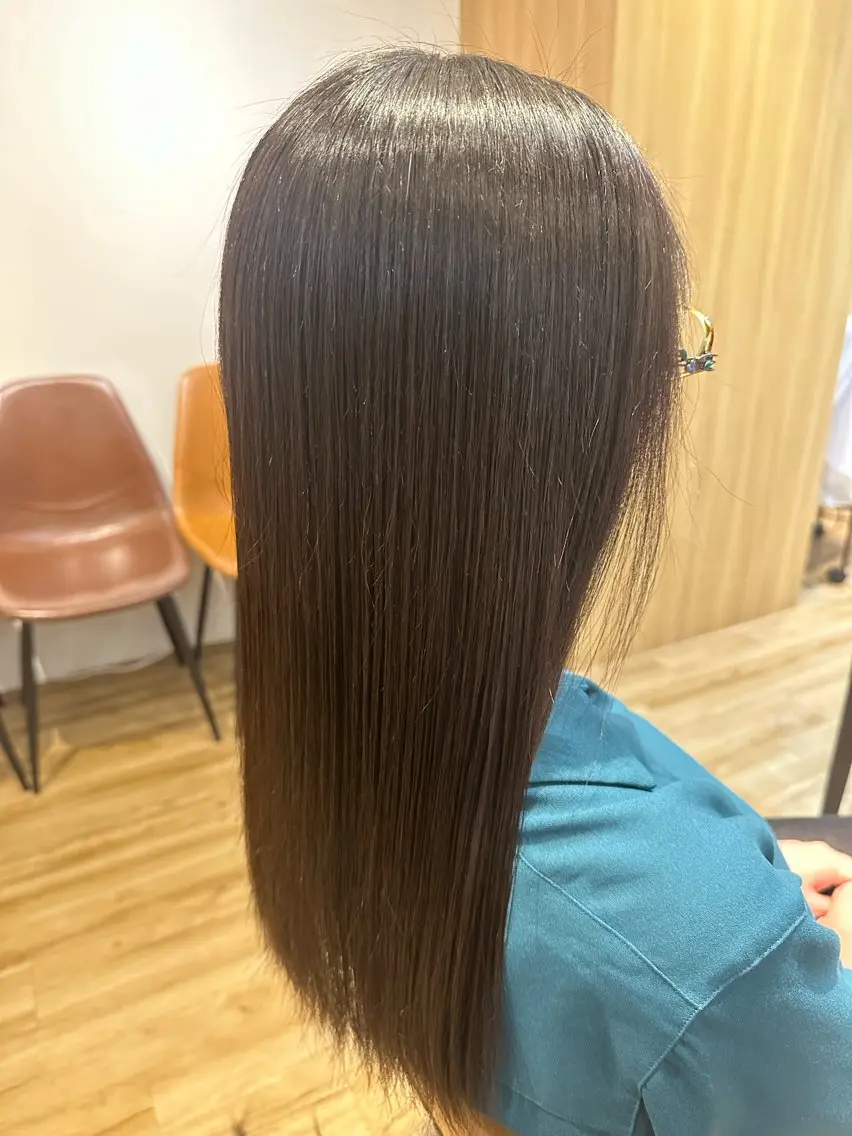 ロング パーマ カット 縮毛矯正 トリートメント ✨✂️Nori ✂️✨のヘアスタイル