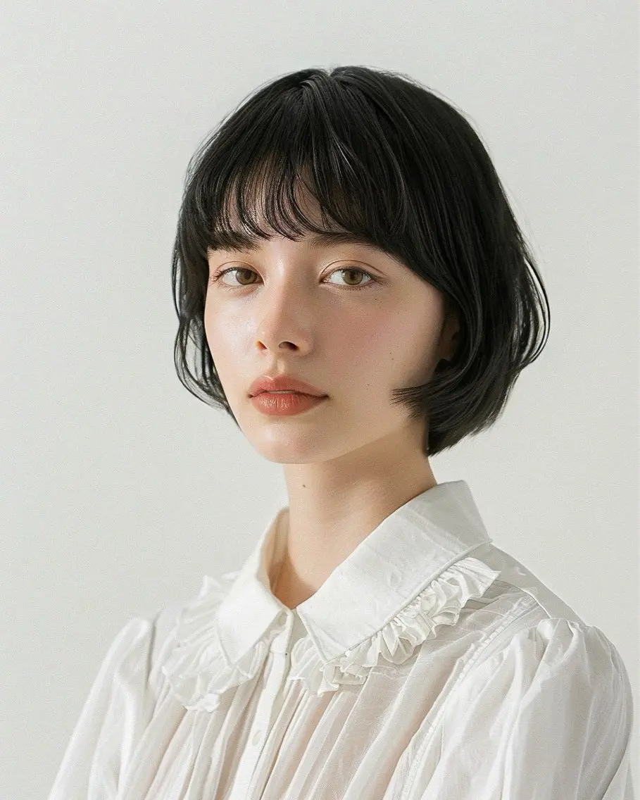 ショート カラー 🌬️attrait 髪質改善/個室サロンのヘアスタイル
