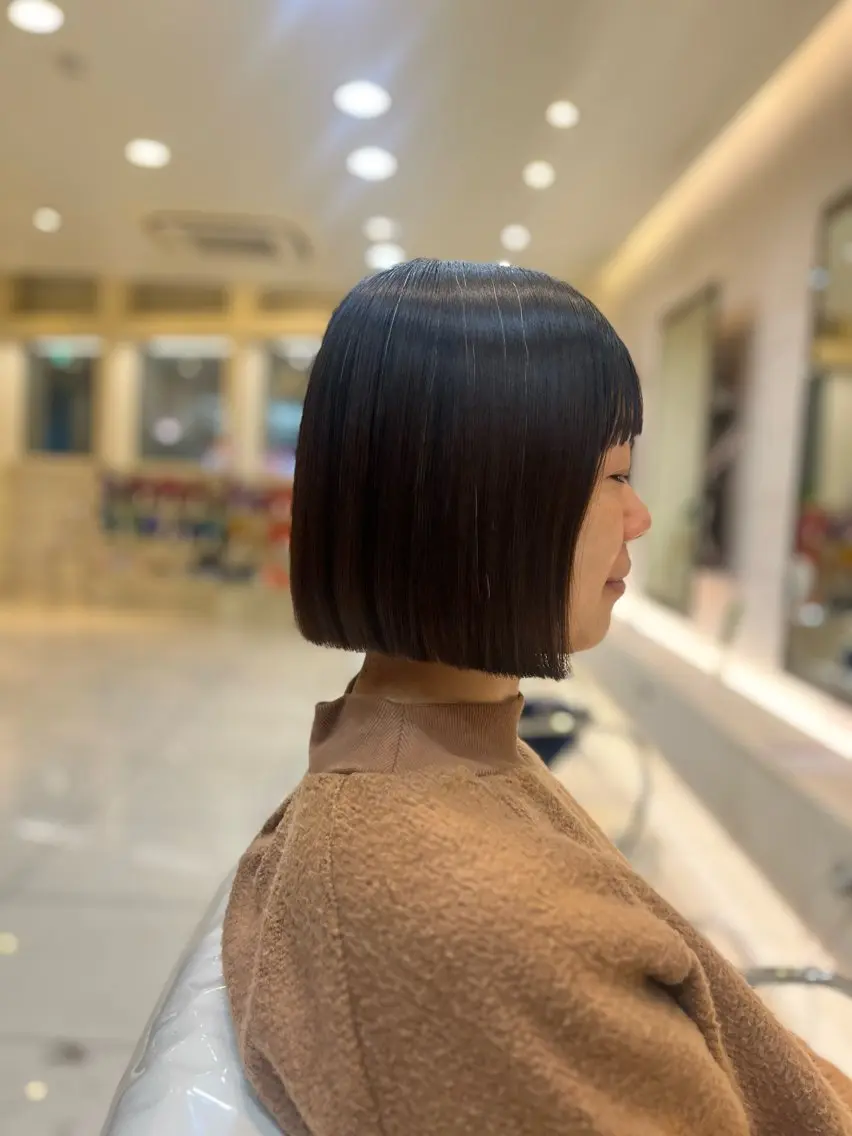 ミディアム ボブ The B/ オガワラナのヘアスタイル