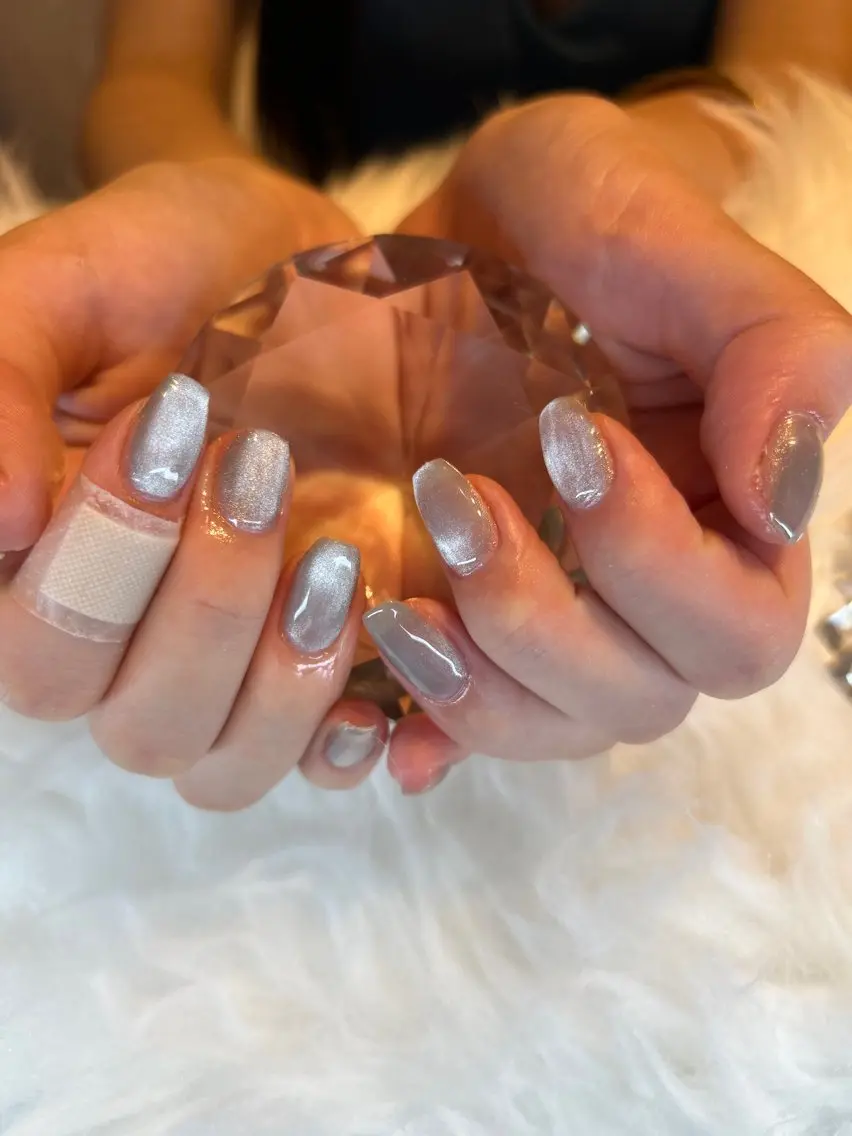 ネイル マグネットネイル ワンカラーネイル Amys nail エミのネイルデザイン