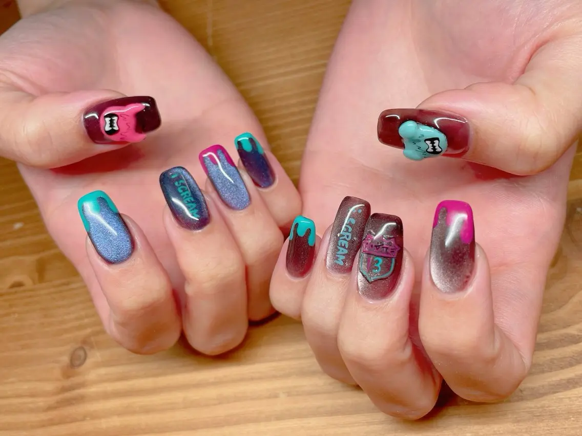 ネイル ジェルネイル パラジェル 春ネイル nailroom OHANA🌴のネイルデザイン