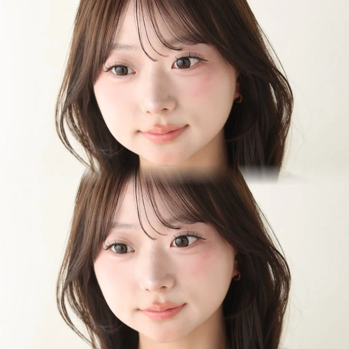 セミロング 顔周りカット 小顔カット ヘアカラー ️🫧中島遼香🫧 Ess🪽髪質改善のヘアスタイル