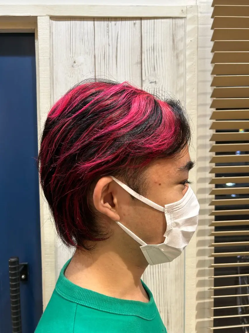 カラー メンズ 髪質改善/艶カラー ⚡️コメス/錦糸町のヘアスタイル