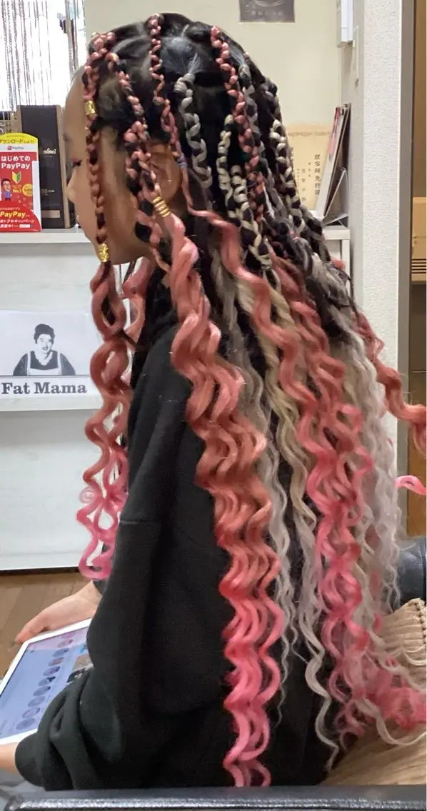 ヘアアレンジ キッズ エクステ ヘアセット 志賀 千鶴のヘアスタイル
