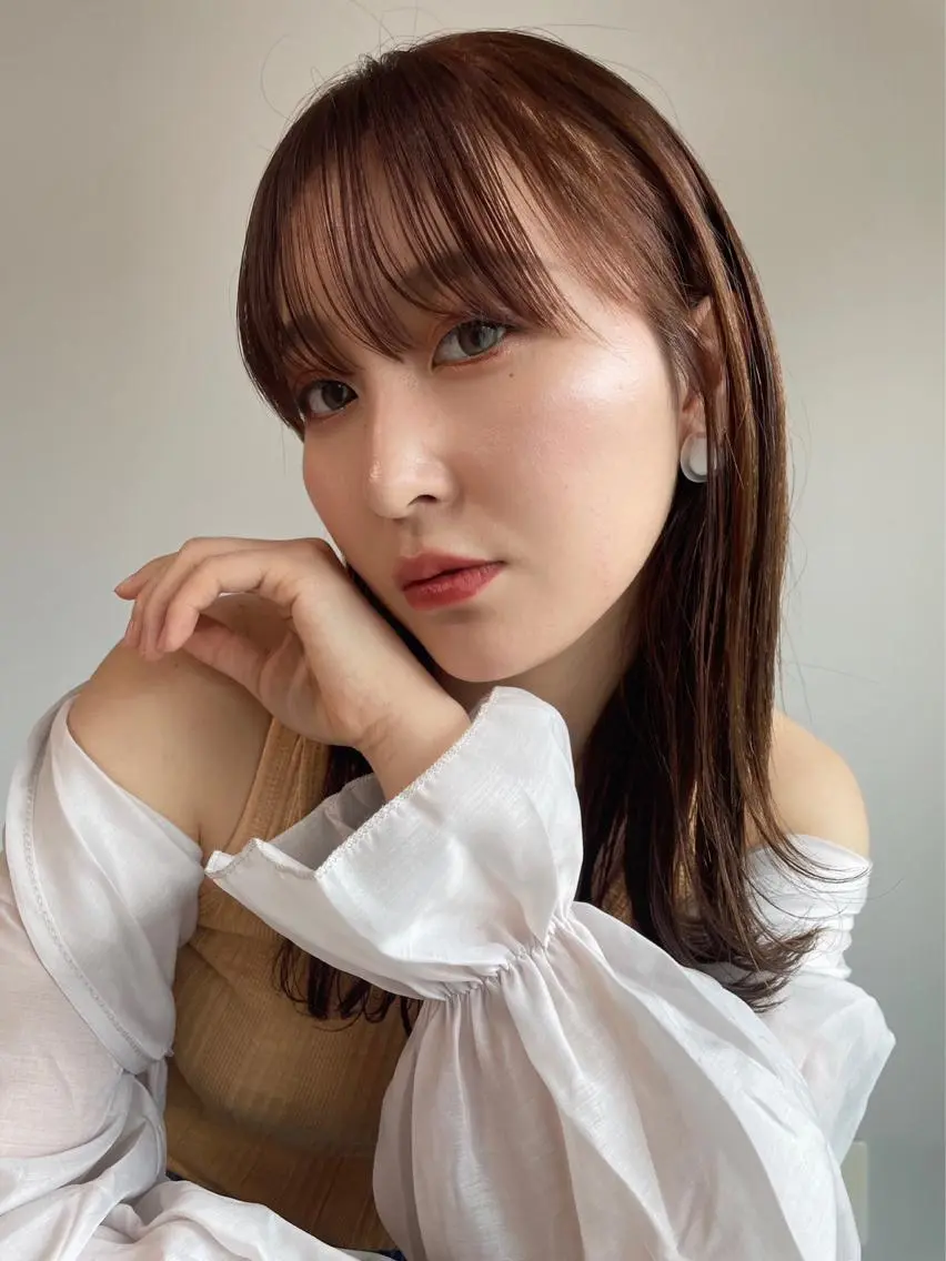 ❣️人気No.1❣️カット+【アディクシーカラー】＋ケラチントリートメント『ロング料金なし』の写真