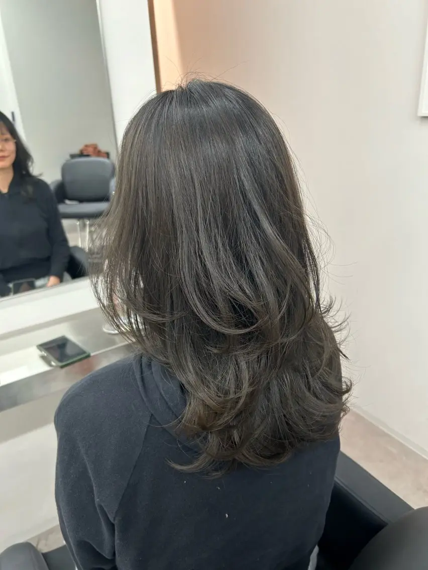 ロング ハイトーン/ ブリーチ/店長レンのヘアスタイル