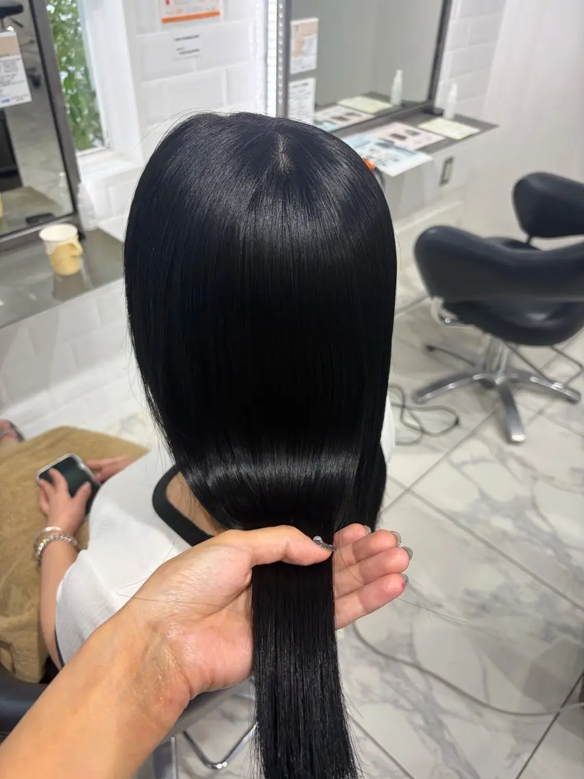 🌸人気No.3🌸髪質改善ストレートのみ　　　　ロング料金+1100円の写真