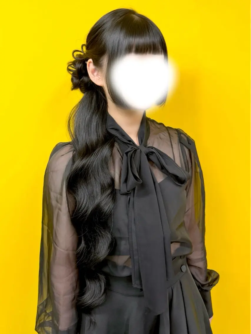 ロング ヘアアレンジ ロング 新宿 / ヘアメ専門 / aira♡*。゚のヘアスタイル