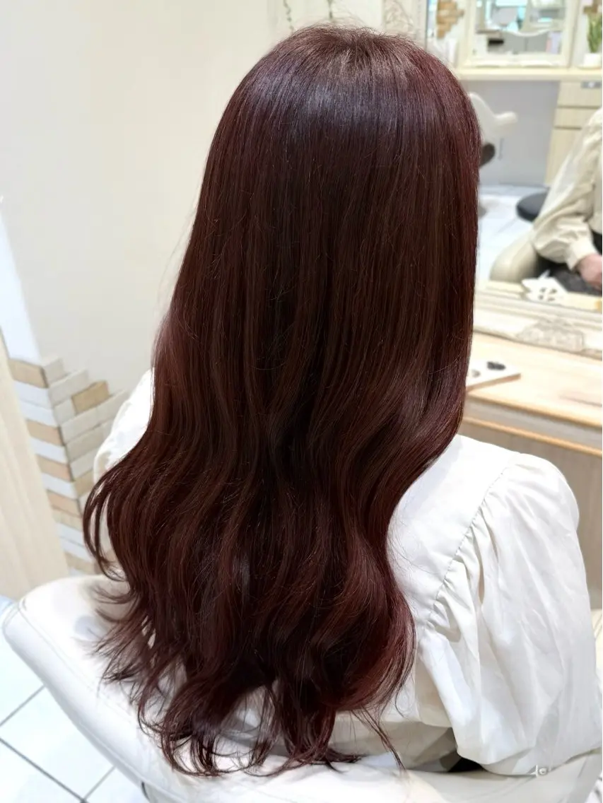 カラー ブラウンカラー ピンクカラー 透明感カラー🩷 Nozomiのヘアスタイル