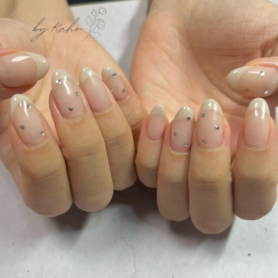 ネイル ストーンネイル NAiL by.kahoのネイルデザイン