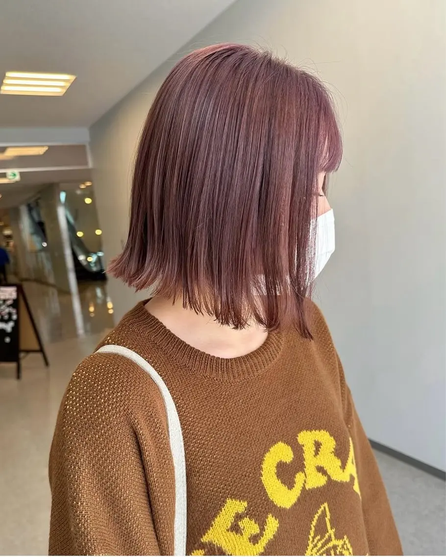 ショート カラー カット ヘアカラー トリートメント 服部 真帆のヘアスタイル