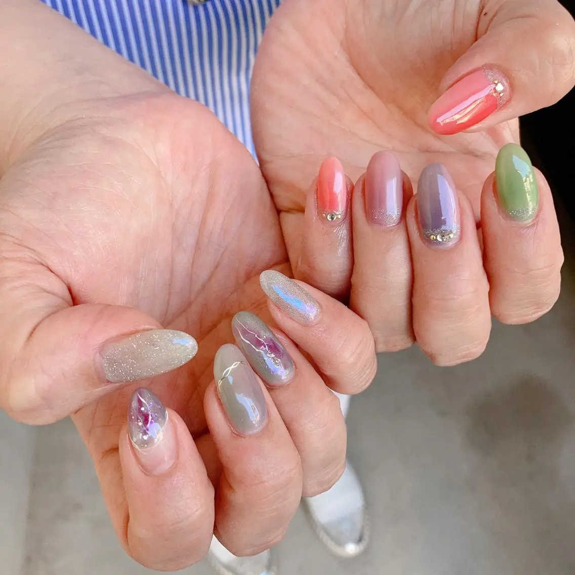 ネイル 地爪育成💅 kanaoanailのネイルデザイン