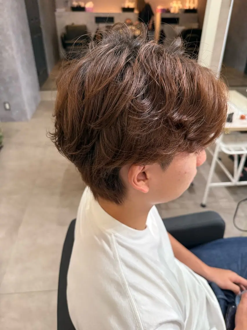 パーマ メンズ 山村 みはるのヘアスタイル