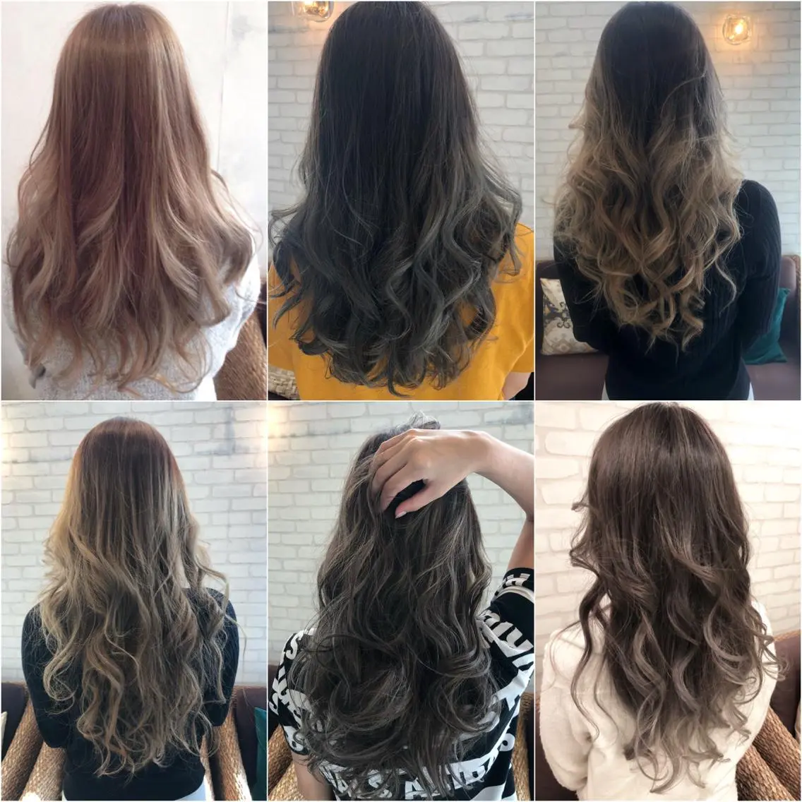 ヘアカラー&トリートメントの写真