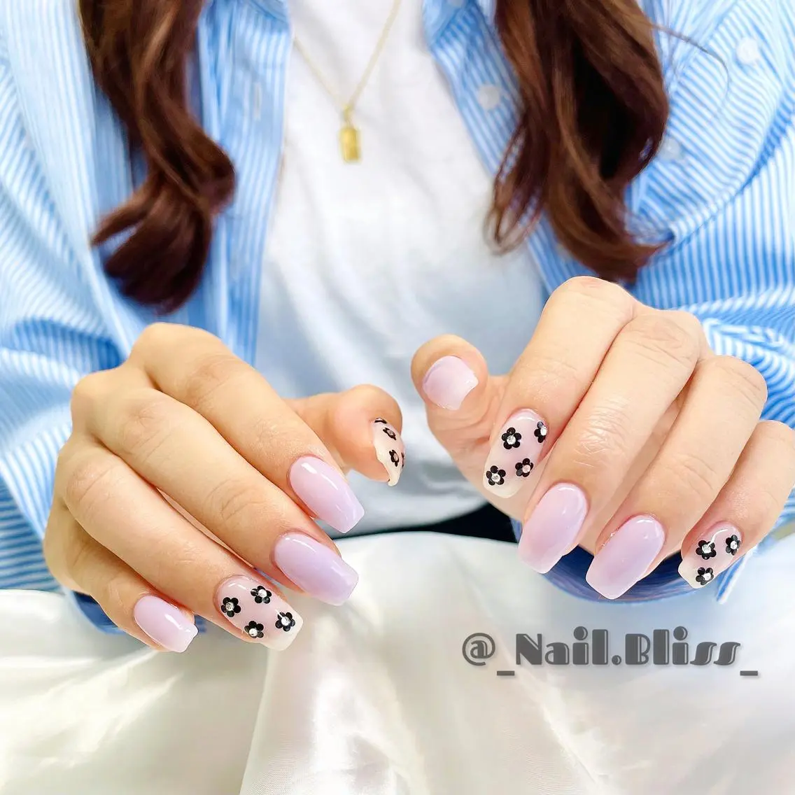 ネイル シンプルネイル ハンドネイル NAIL BLISSのネイルデザイン