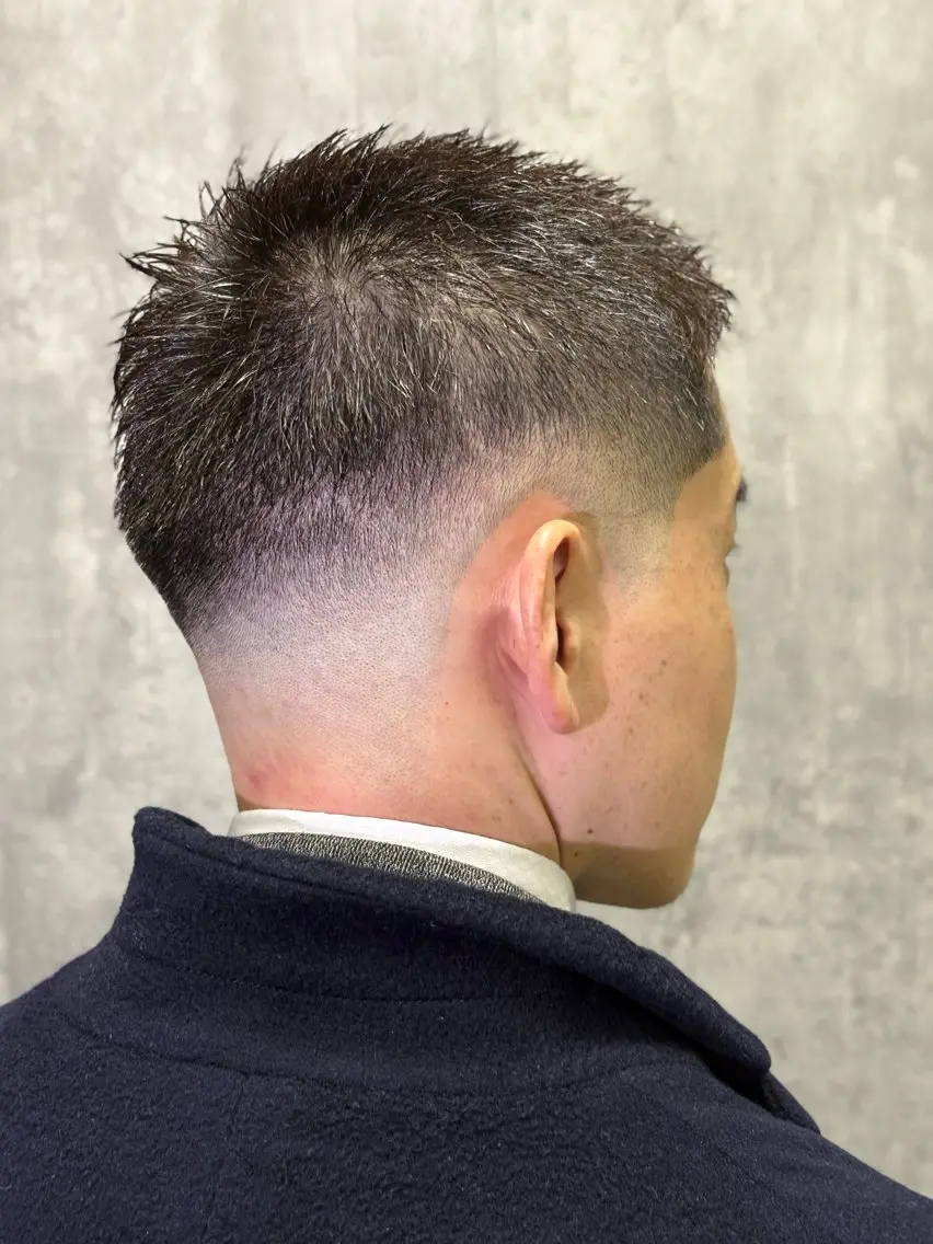 ショート メンズ 大城 涼のヘアスタイル
