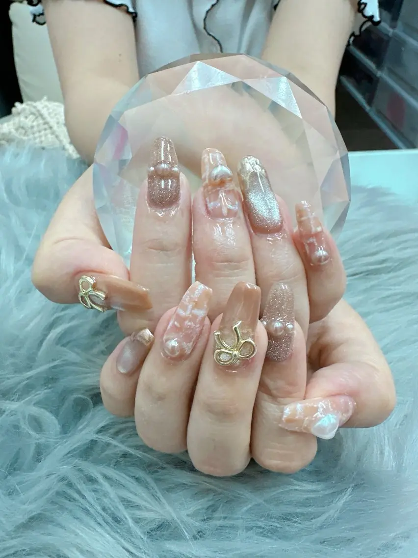 ネイル 持ち込み nicoto Harukiのネイルデザイン