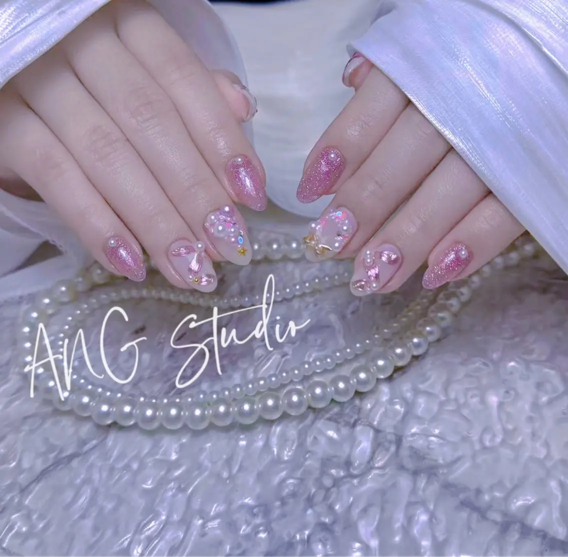 ネイル ハンドネイル ハンドケア ANG Studioのネイルデザイン