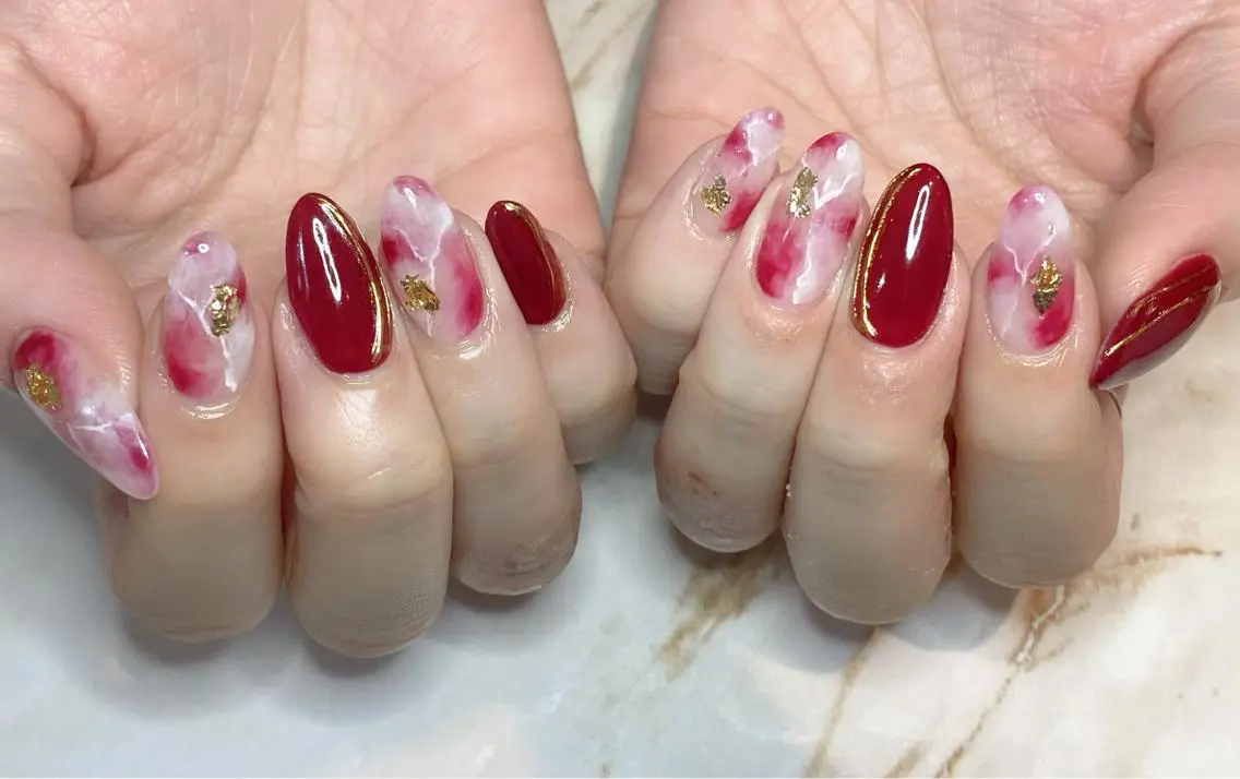 ネイル ハンドネイル Lino+ ネイル&よもぎ蒸しのネイルデザイン