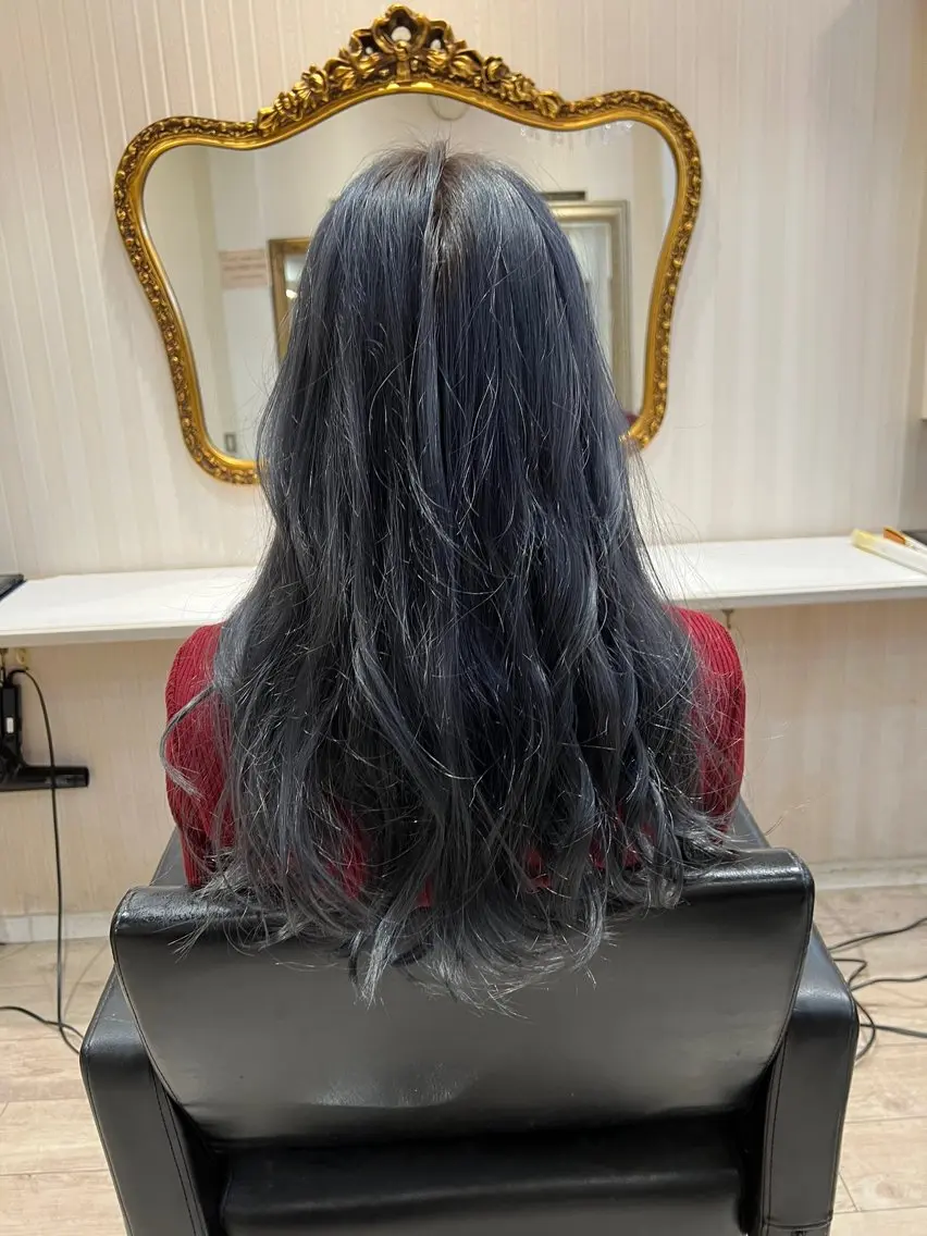 ロング カラー ダブルカラー cerisier Michelleのヘアスタイル