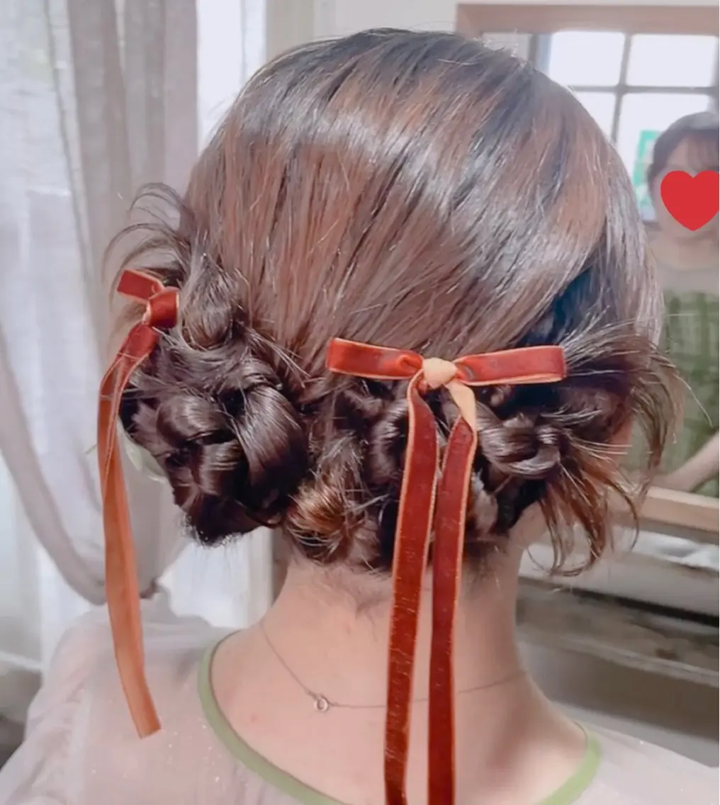 ヘアアレンジ ヘアセット サロンデアトリエ 愛沙花のマツエク・マツパデザイン