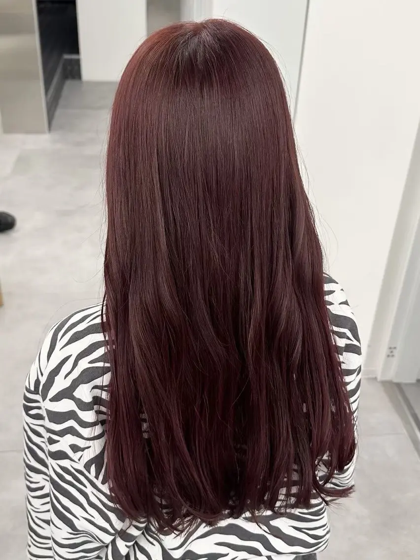 ロング カラー ヘアアレンジ ヘアカラー 🫧ナチュラル矯正 /カラー🫧あやりのヘアスタイル