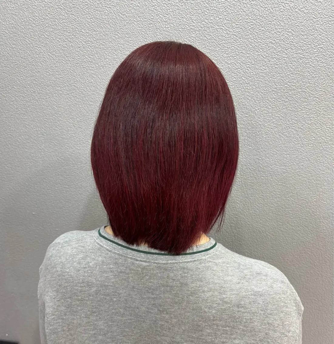ブリーチなしダブルカラー🩵の写真